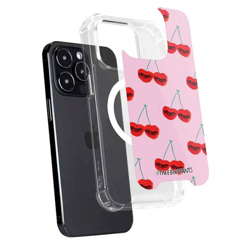 Bouffants and Broken Hearts Cherry Lash iPhone 15 Pro MagSafe Case